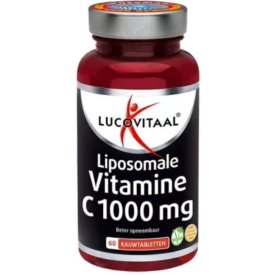 Afbeelding van Stapel tot 60% korting Lucovitaal Vitamine C1000 Liposomaal (60 Kauwtabletten)