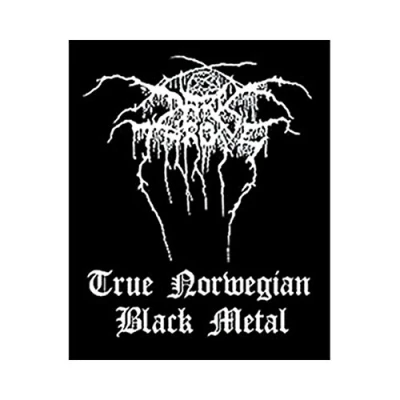 Afbeelding van Darkthrone Black Metal Patch Zwart