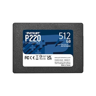 Afbeelding van Hard Drive Patriot Memory P220 512 GB SSD