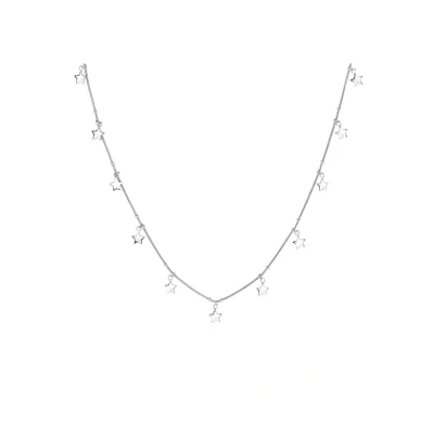 Afbeelding van Lucardi Ketting silvercoloured, Dames, Maat: 42, Silver/coloured