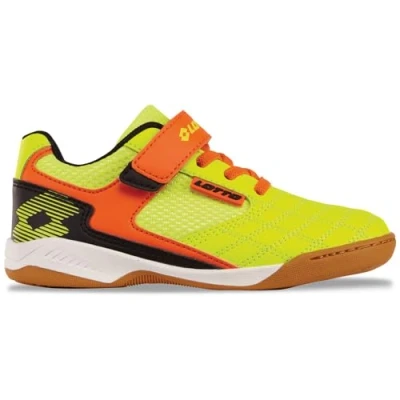 Afbeelding van LOTTO Flitter K uniseks sneakers voor kinderen, Geel oranje