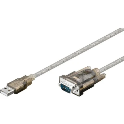 Afbeelding van Goobay USB naar 9 pins serieel RS 232 adapter 1,5 meter