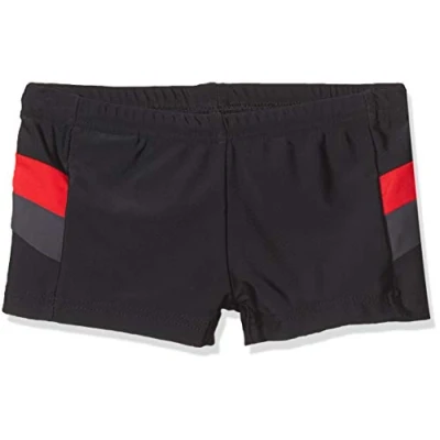 Image de Haute pression Maillot de Bain Garçon, Noir/Gris/Turquoise, 4 ans