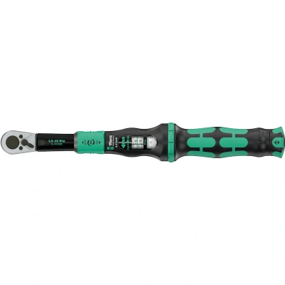 Afbeelding van Wera Click Torque Lock A 6 05075691001 Momentsleutel Met omschakelbare ratel 1/4 (6.3 mm) 2.5 25 Nm