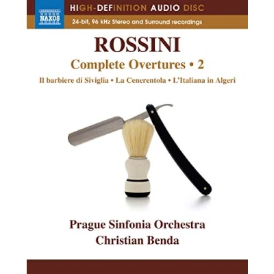 Afbeelding van Prague Sinfonia Orchestra, Christian Benda Rossini: Complete Overtures . 2 (Blu ray)