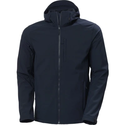 Afbeelding van Helly Hansen Paramount Hooded Softshell Jack Heren Blauw Maat L