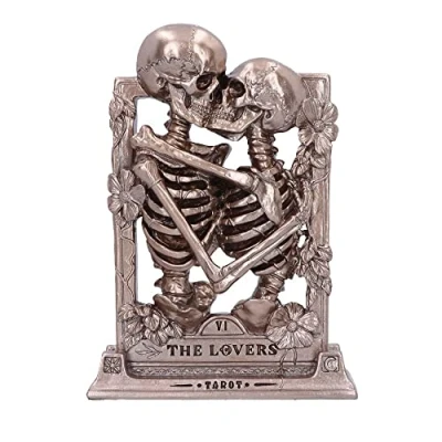 Afbeelding van Nemesis Now The Lovers Skelet Figuur, goudkleurig, 20,5 cm