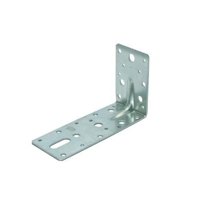 Afbeelding van Hoek 90X150 60X2.5 met ril 115x2 Sendzimir verzinkt per stuk