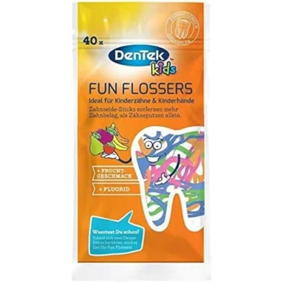 Afbeelding van Dentek Kids Fun Flossers 40 Stuks