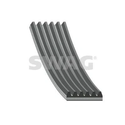 Afbeelding van SWAG 30 92 8924 Multiriem 1115 6 VOLKSWAGEN: Golf 6, 5, Tiguan I, AUDI: A3 Hatchback, Sportback, Q3, SKODA: Octavia II Hatchback