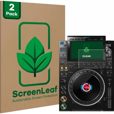Afbeelding van ScreenLeaf Screenprotector voor Pioneer CDJ 3000 Duurzame schermbescherming Folie Beschermfolie transparant (2 Stuks)