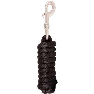 Afbeelding van BR Halstertouw Event met Musketon Zwart 210cm