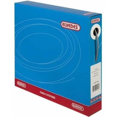 Afbeelding van Rem buitenkabel Elvedes met voering ø5,0mm 30 meter zilver (in een doos)