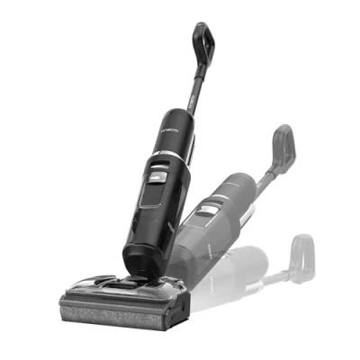 Afbeelding van Tineco Floor ONE S7 Stretch Ultra snoerloze droge en natte stofzuiger, 180 plat anti klitontwerp, looptijd 50 minuten, zelfreinigende flashdry bij 85C, randreiniging aan beide zijden