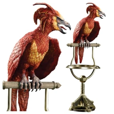Afbeelding van Noble Collection Harry Potter Fawkes the Phoenix / Felix de Feniks Statue Beeld