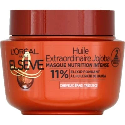 Afbeelding van L&#039;Oréal Paris Elseve Oil Extraordinary Jojoba masker voor zeer droog haar, 310 ml