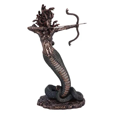 Afbeelding van Veronese Design Medusa&#039;s Wrath gebronsd beeld 36cm