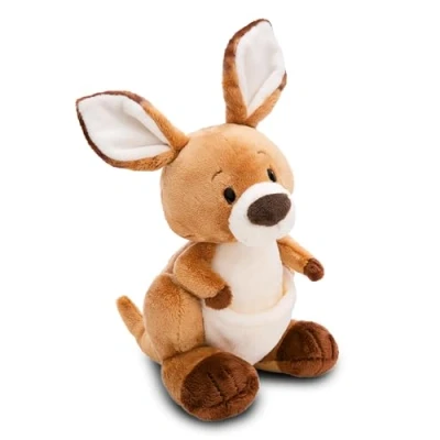 Image de NICI peluche kangourou Kelly 50 cm brun douce, mignonne à câliner, pour jouer, enfants et adultes, une excellente idée de cadeau 61723