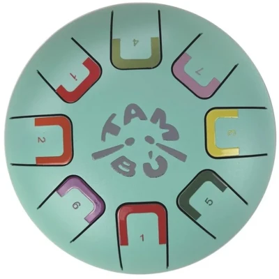 Afbeelding van Tambu tongtrommel teal peal Ø15 cm