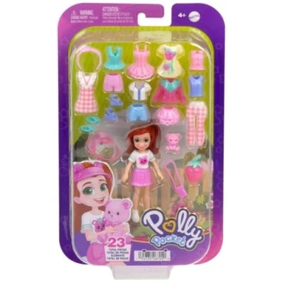 Afbeelding van Polly Pocket Fashion Pack Medium, Kleine pop, Vrouw, 4 jaar, Jongen/meisje, 209,5 mm, 50 g