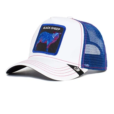 Afbeelding van Goorin Bros Trucker Sheep TRIP Pet, Heren, Maat: One Size, Weiss