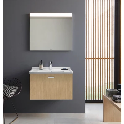 Afbeelding van Duravit Philippe Starck 3 meubelwastafel 70x49cm wit