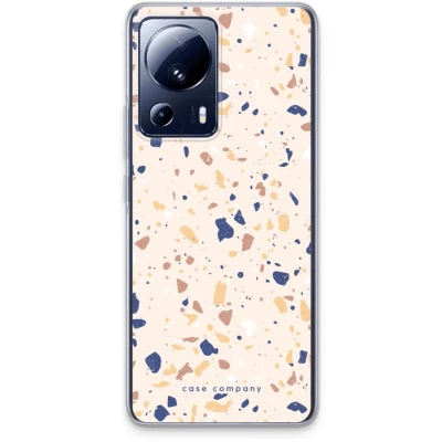 Afbeelding van Case Company® hoesje geschikt voor Xiaomi 13 Lite Terrazzo N23 Soft Cover Telefoonhoesje Bescherming aan alle Kanten en Schermrand