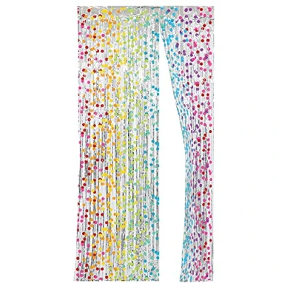 Afbeelding van Folat Deurgordijn Rainbow Bday 2 x 1 meter