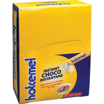 Afbeelding van Hotcemel instant choco chocolademelk 25 stuks