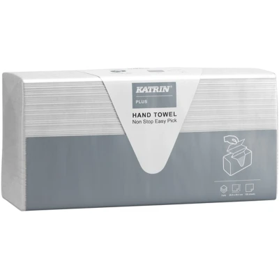 Afbeelding van Handdoek Katrin Plus easy pick z vouw 3 laags 203x255mm 20x120vel wit