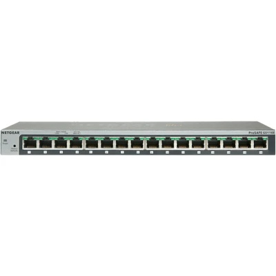Afbeelding van NETGEAR ProSAFE GS116GE Netwerk Switch Unmanaged 16 Poorten