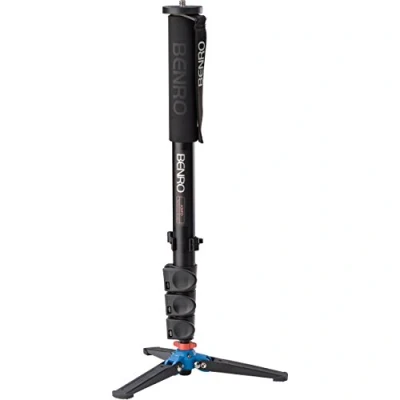 Afbeelding van Benro A38FD cameramonopod Aluminium Zwart, Blauw, Oranje