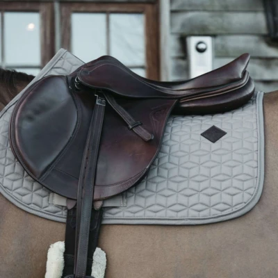 Afbeelding van Kentucky Horsewear Zadeldek Basic Lichtbruin