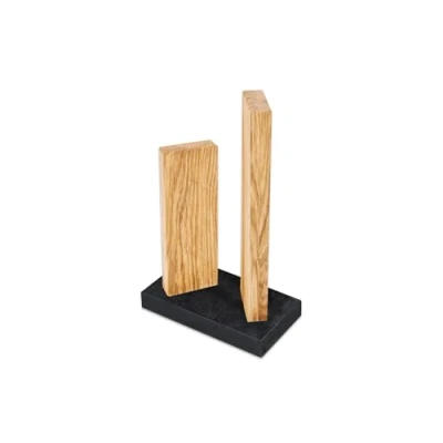 Afbeelding van Kai Stonehenge magnetisch messenblok eikenhout/graniet, 4 messen