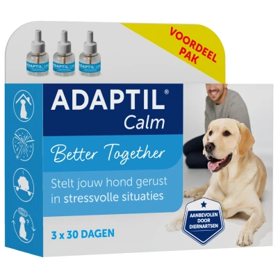 Afbeelding van Adaptil Calm Navullingen 3 Pack Anti stressmiddel 3x48 ml
