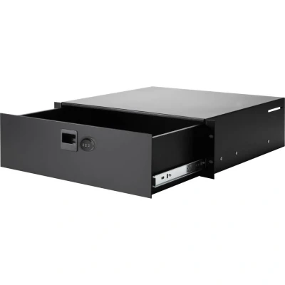 Afbeelding van Adam Hall 87403CL 19 inch rackschuiflade 3 HE Staal