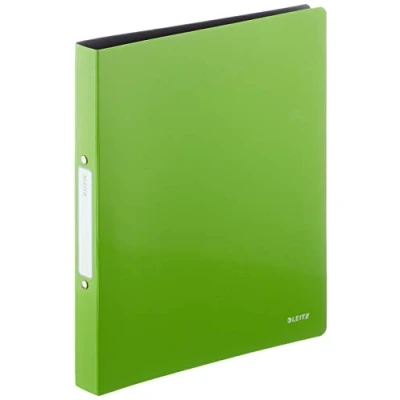 Afbeelding van LEITZ 45661050 Anillascarpeta Solid PP 2 Anillas Reddondas 25 mm DIN A4 kleur groen