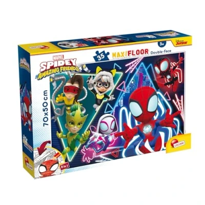 Afbeelding van Lisciani Marvel DF Maxi Floor 35 Spidey, 104741, meerkleurig
