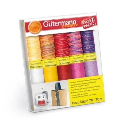 Afbeelding van Naaigarenset deco stitch 1 nr.70 Gütermann