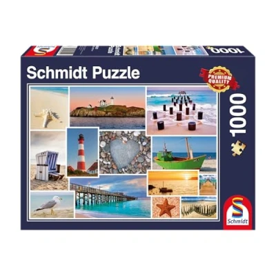 Image de Puzzle Schmidt Au bord de la mer, 1000 pièces