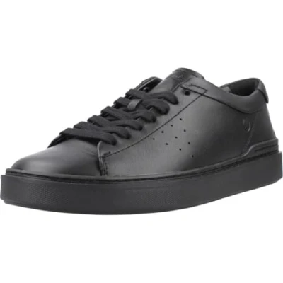 Afbeelding van Clarks Craft Swift Sneakers voor heren, zwart.