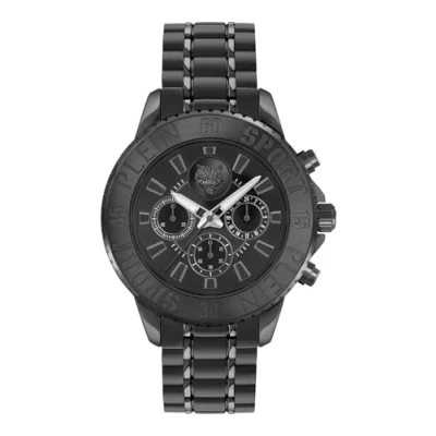 Afbeelding van Plein Sport PSMEA0724 Polshorloge Heren Kwarts Glam Chrono Everyday Luxe