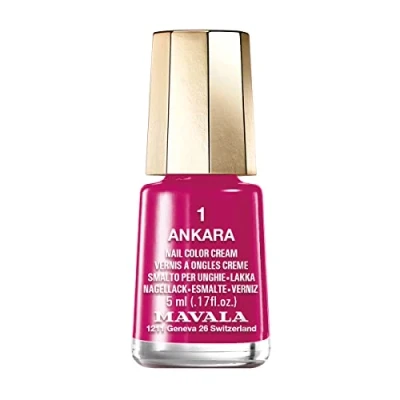 Image de Mavala Vernis à Ongles Mini Color Application Précise et Aisée Longue Tenue Séchage Rapide Brillance Durable Formule Végane Crème 01 Ankara