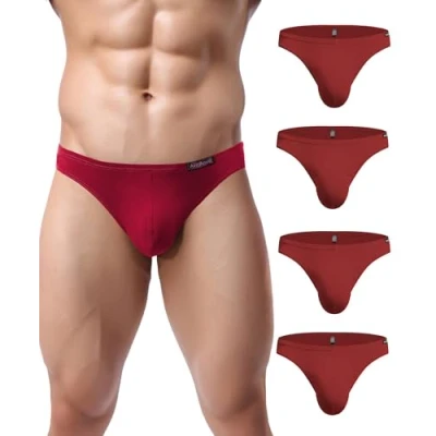 Afbeelding van Avidlove Herenonderbroek, 4 stuks, x rood