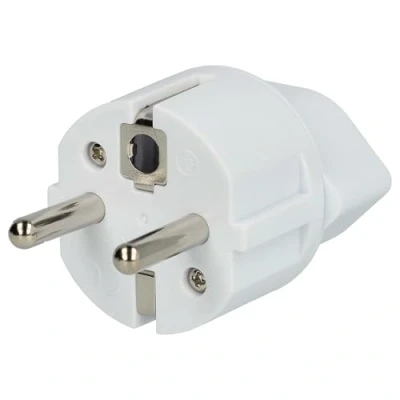 Afbeelding van vhbw Reisadapter voor stopcontact type J, SN 441011 (Euro stekker naar Zwitserse stekker/CH) wit, max. 250 V/2500 W