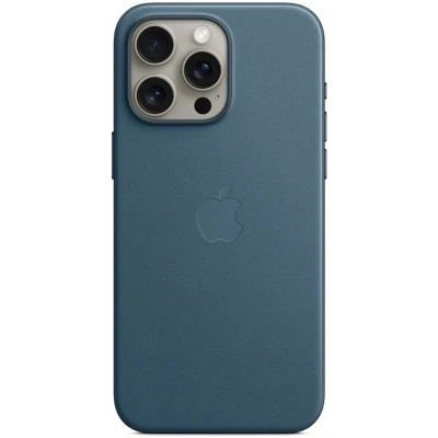 Afbeelding van Apple MagSafe Textiel Back Cover Blauw iPhone 15 Pro Max