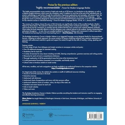 Afbeelding van The Routledge Introductory Course in Modern Hebrew Israel