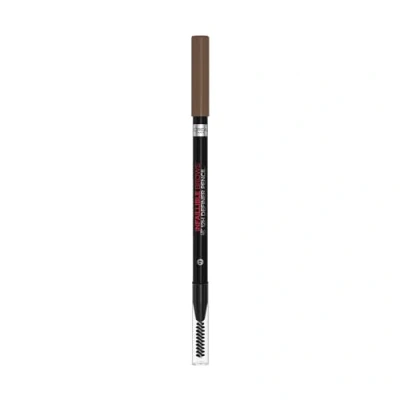 Afbeelding van 1+1 gratis: L&#039;Oréal Infaillible Brow 12H Definer Wenkbrauwpotlood 3.0 Brunette 8.7 gr