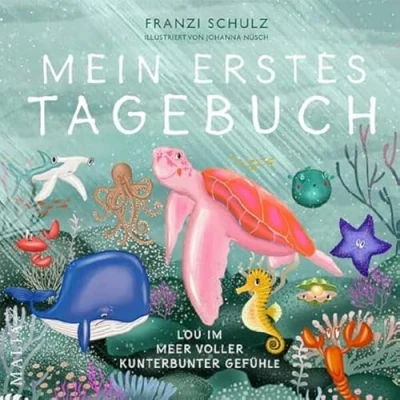 Afbeelding van Mein erstes Tagebuch Lou im Meer voller kunterbunter Gefühle