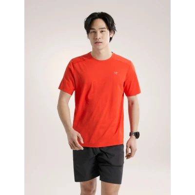 Afbeelding van Arc&#039;teryx Cormac Crew Neck Shirt Heren Dynasty Heather L Rood Outdoor
